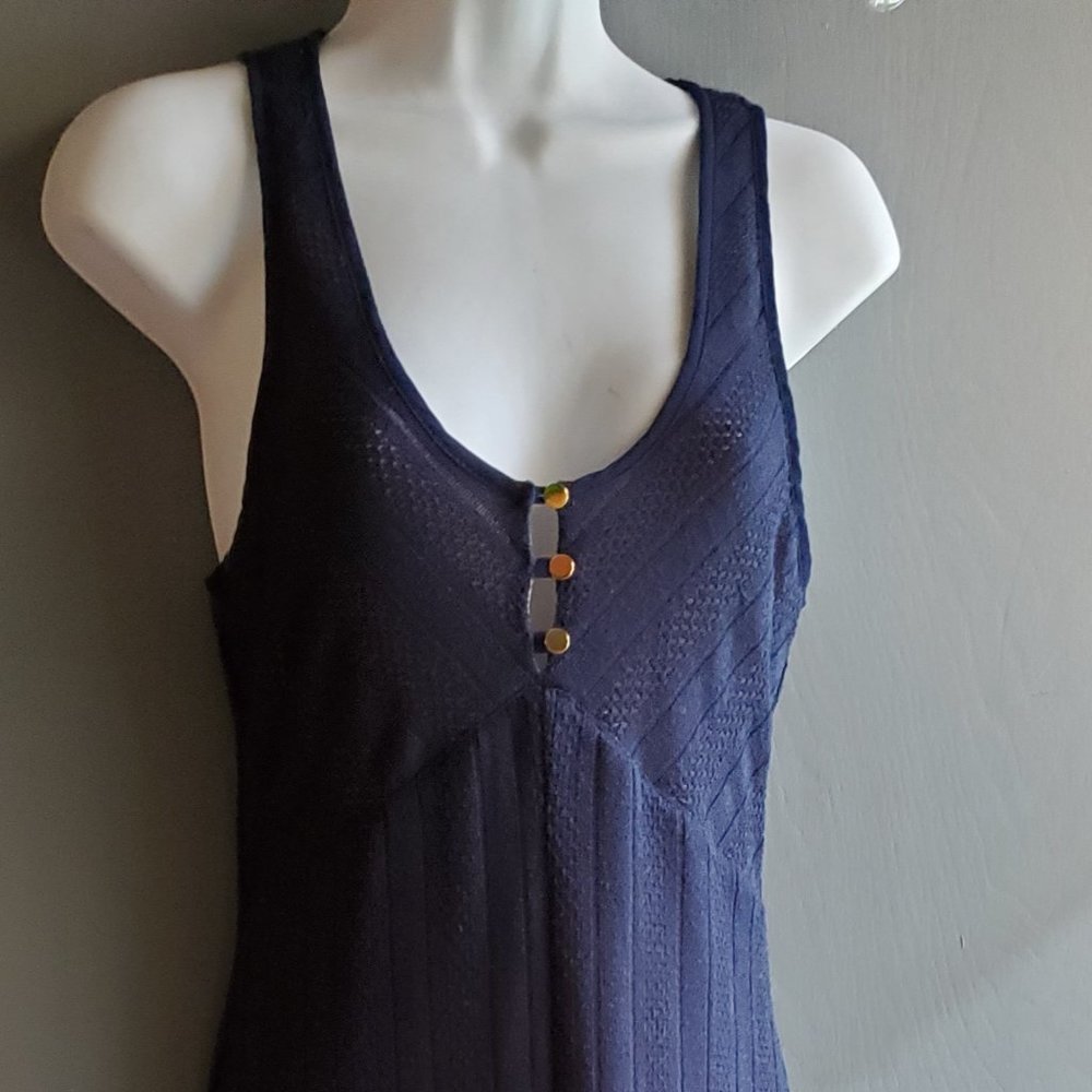 Sanctuary Navy Blue Maxi Dress - Size Small